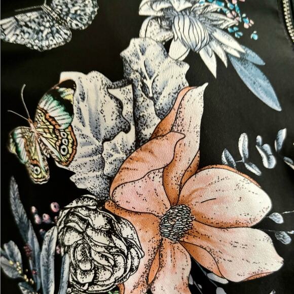 Oasis Prince’s Trust Floral Bomber Jacket - Picture 4 of 7